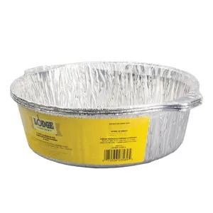Aluminum Foil Camp Dutch Oven Liner - 3 Pack (10") portable camping kitchen set discount camping cookware kit sale olding camp kitchen box clearance