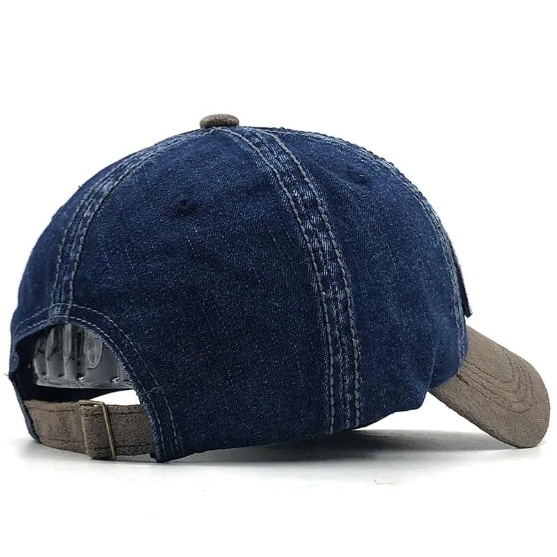 Americana Vintage Denim Baseball Cap