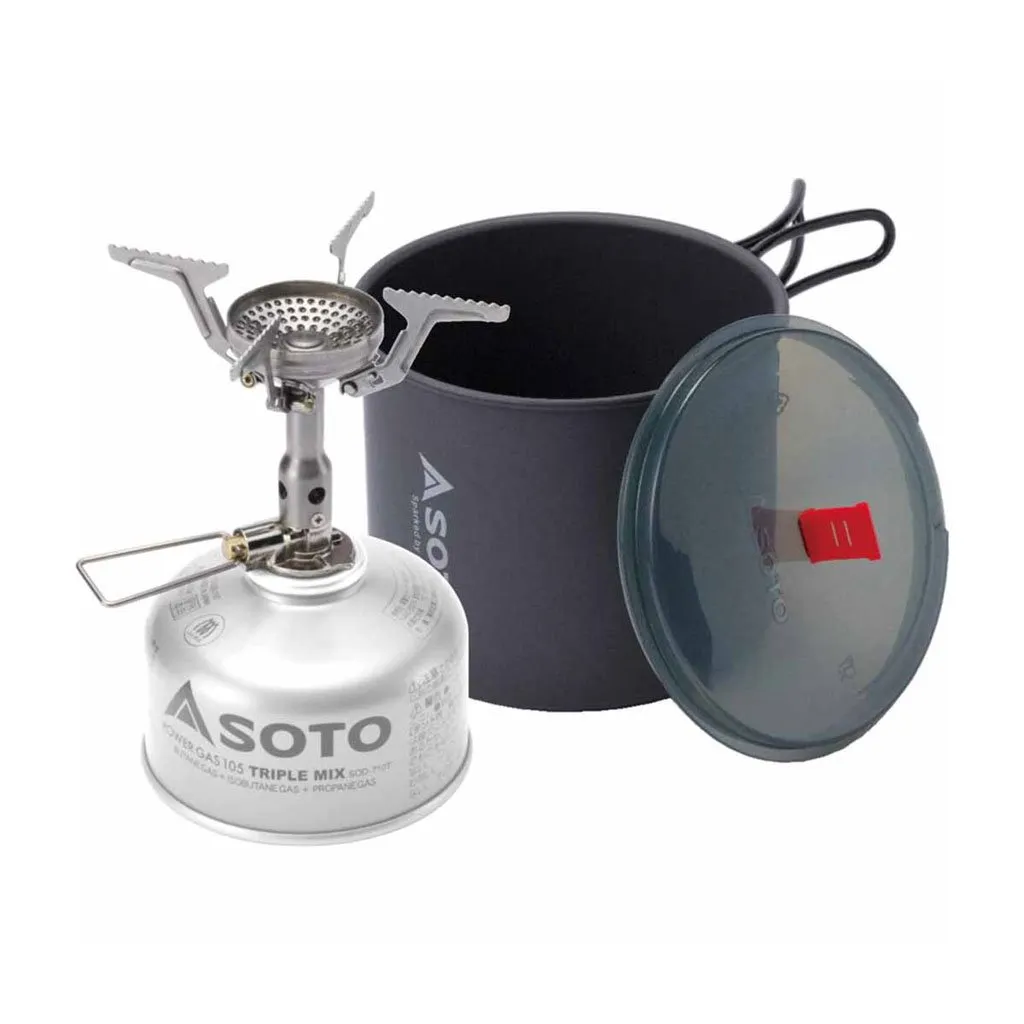 Amicus New River Combo camp cooking set sale portable camping stove camping coffee maker