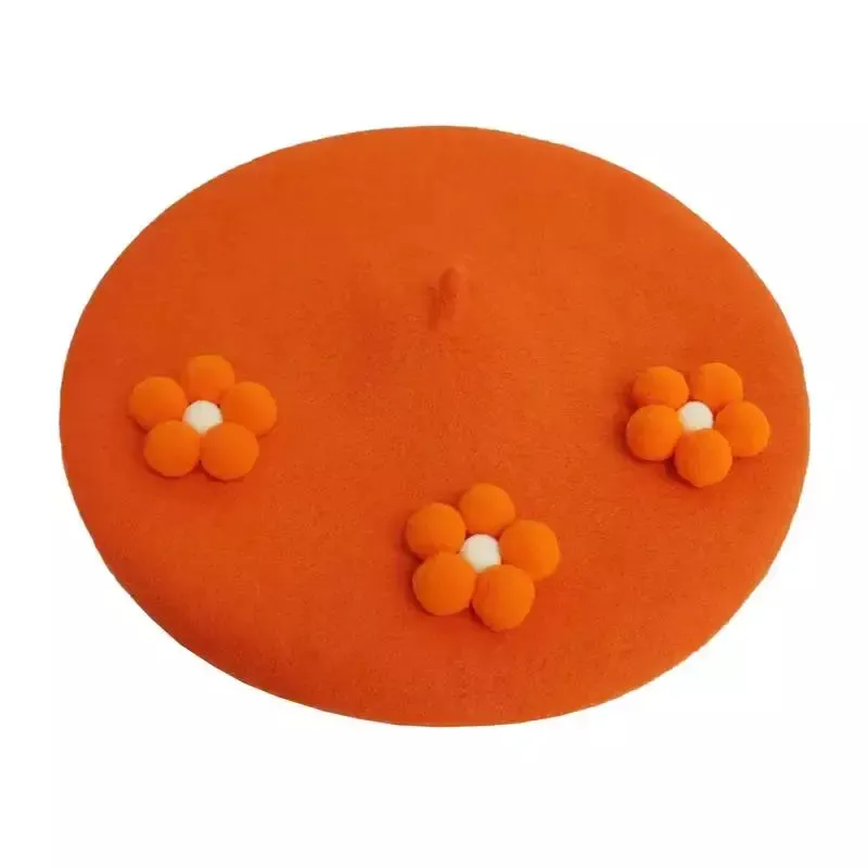 Am??lie Roses Wool Beret