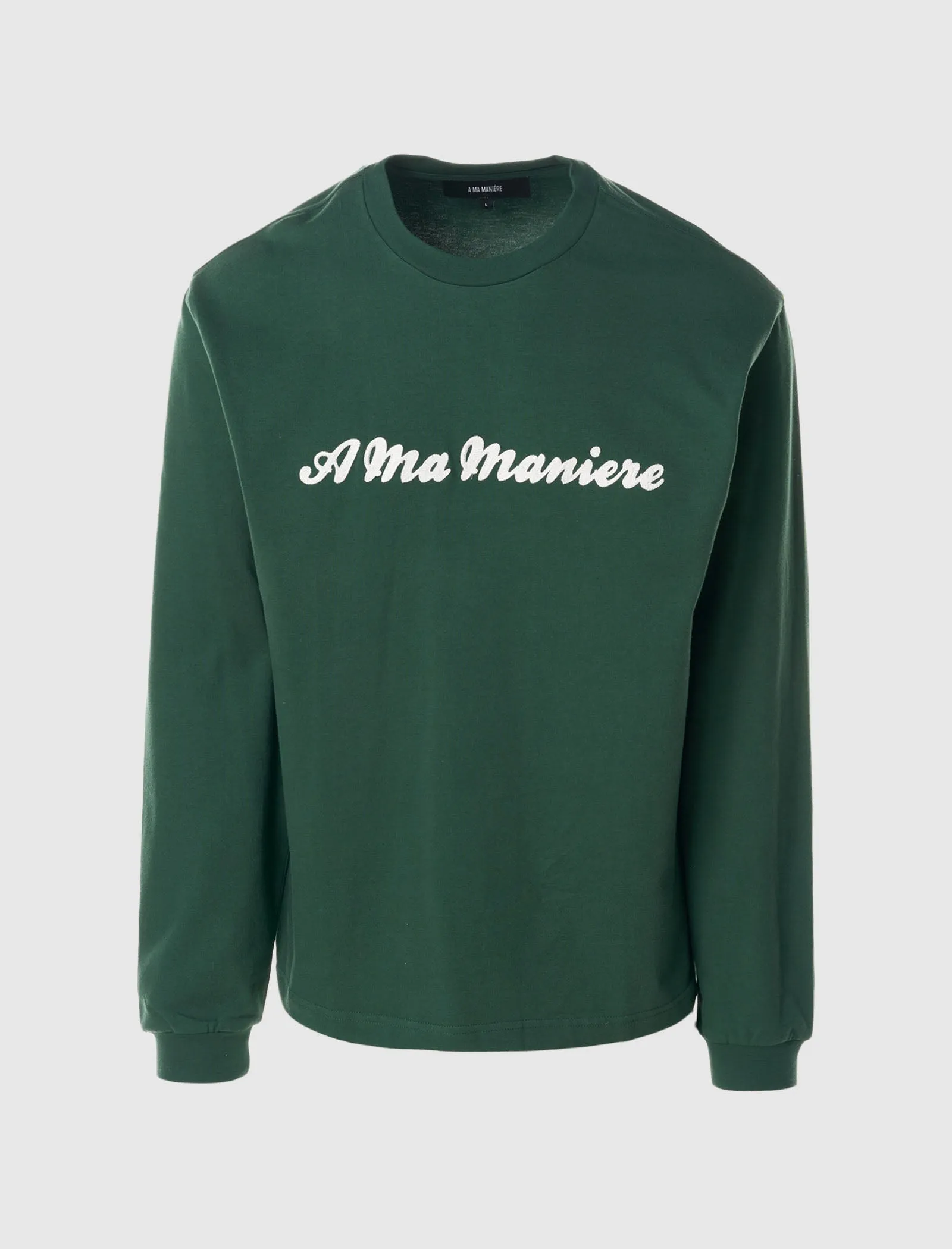 AMM SCRIPT LONG SLEEVE TEE men's T-shirts