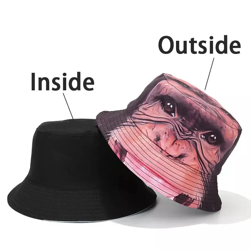 Animal Faces Reversible Bucket Hat