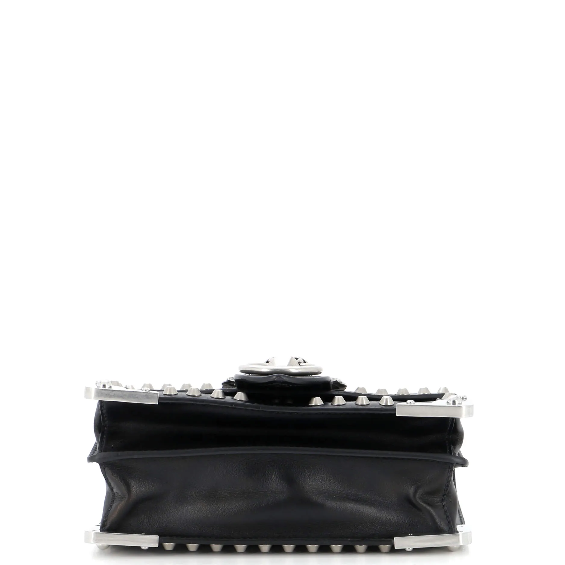 Animalier Cahier Crossbody Bag Studded Leather Small