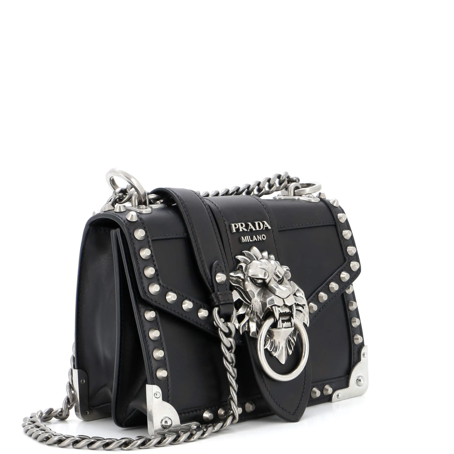 Animalier Cahier Crossbody Bag Studded Leather Small anti-theft crossbody bags sale