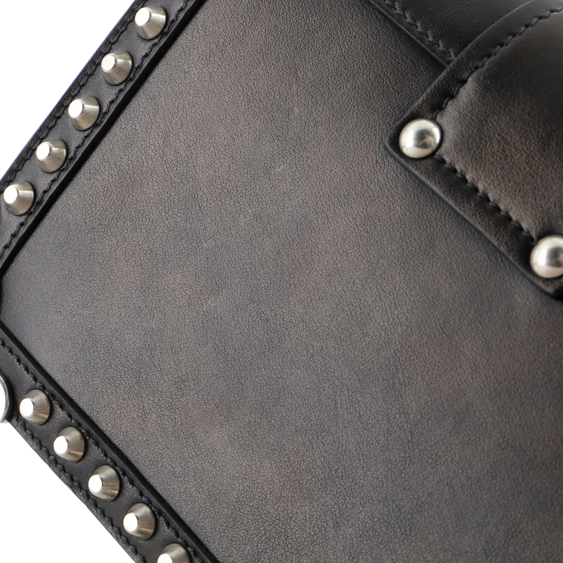 Animalier Cahier Crossbody Bag Studded Leather Small