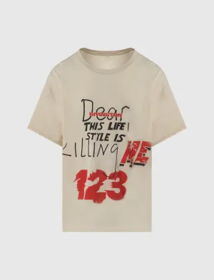 APOCALYPSE NUNCA TEE men's T-shirts