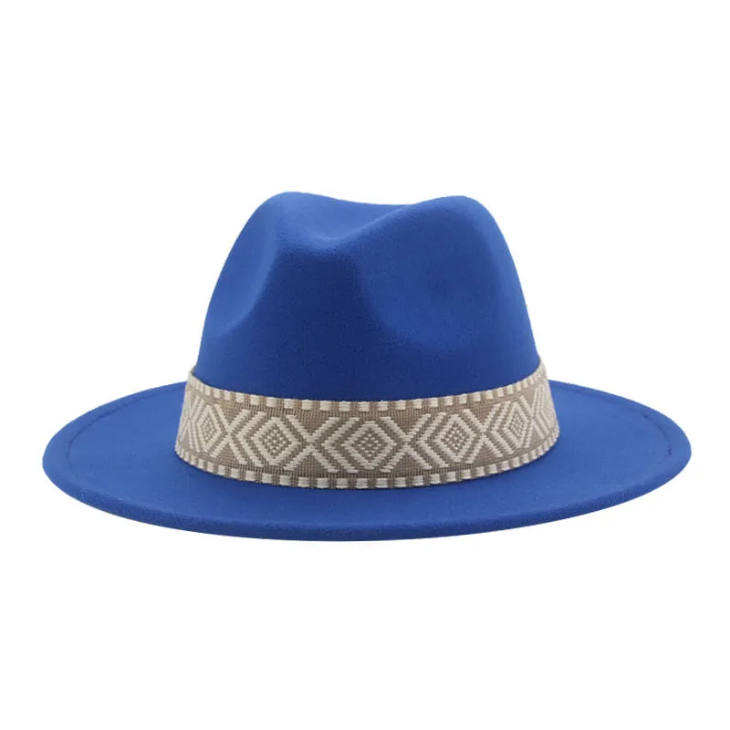 Arenys Mosaic Band Fedora Hat