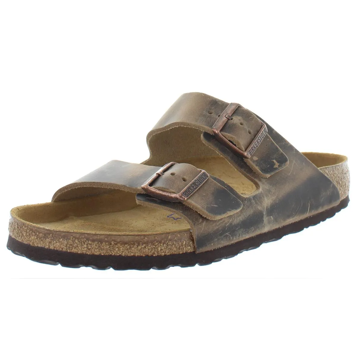 Sandales en cuir pour hommes Arizona BS avec semelle intérieure