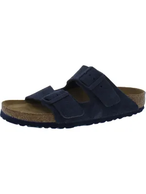 Sandales à glissière en liège et daim pour femmes Arizona BS