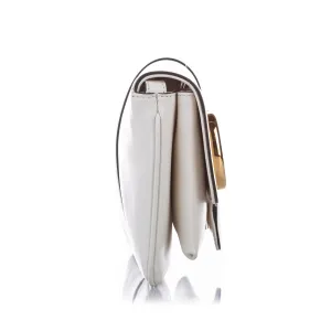 Arli Leather Crossbody Bag White anti-theft crossbody bags sale