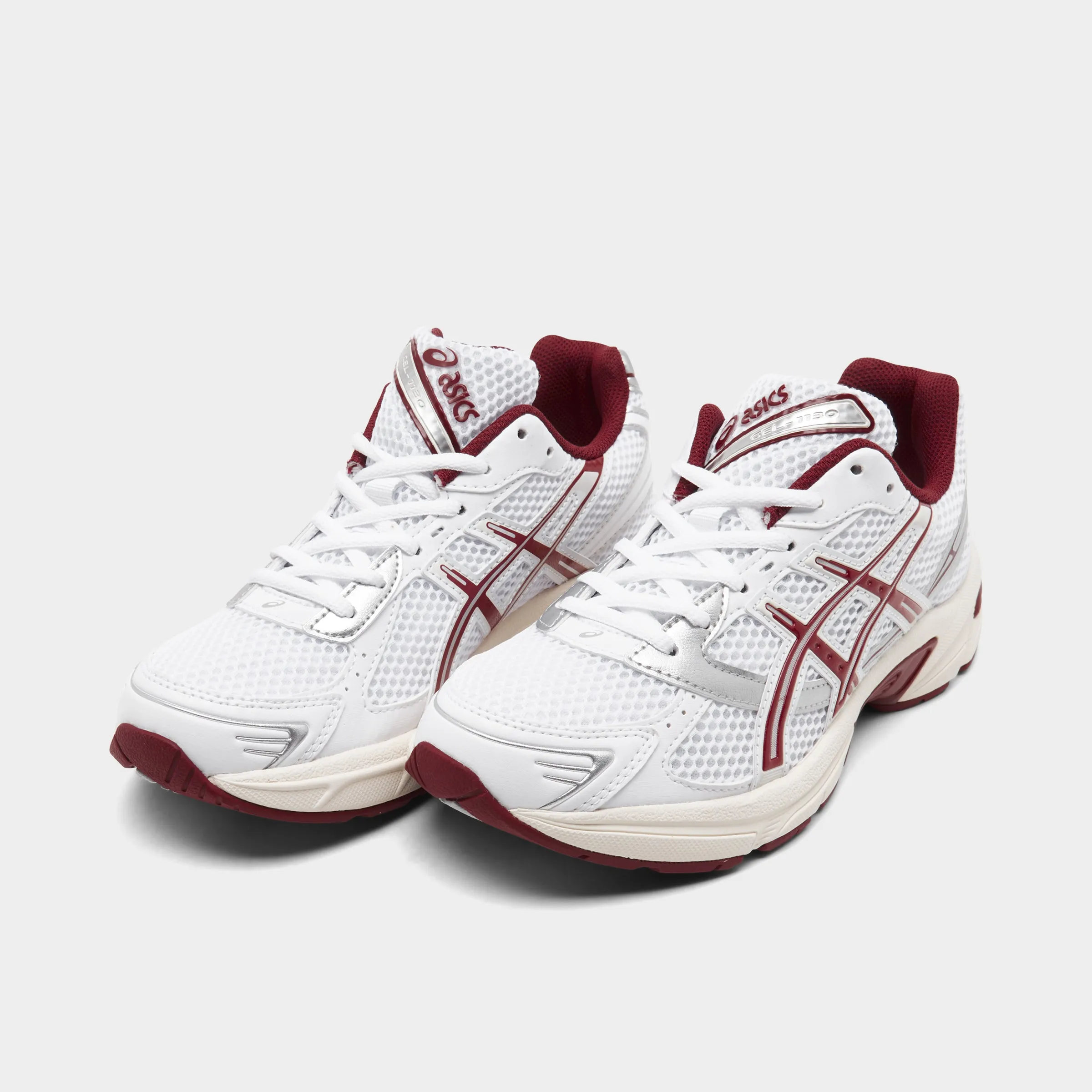 ASICS Chaussures Femme GEL-1130 Blanc / Dahlia Rouge