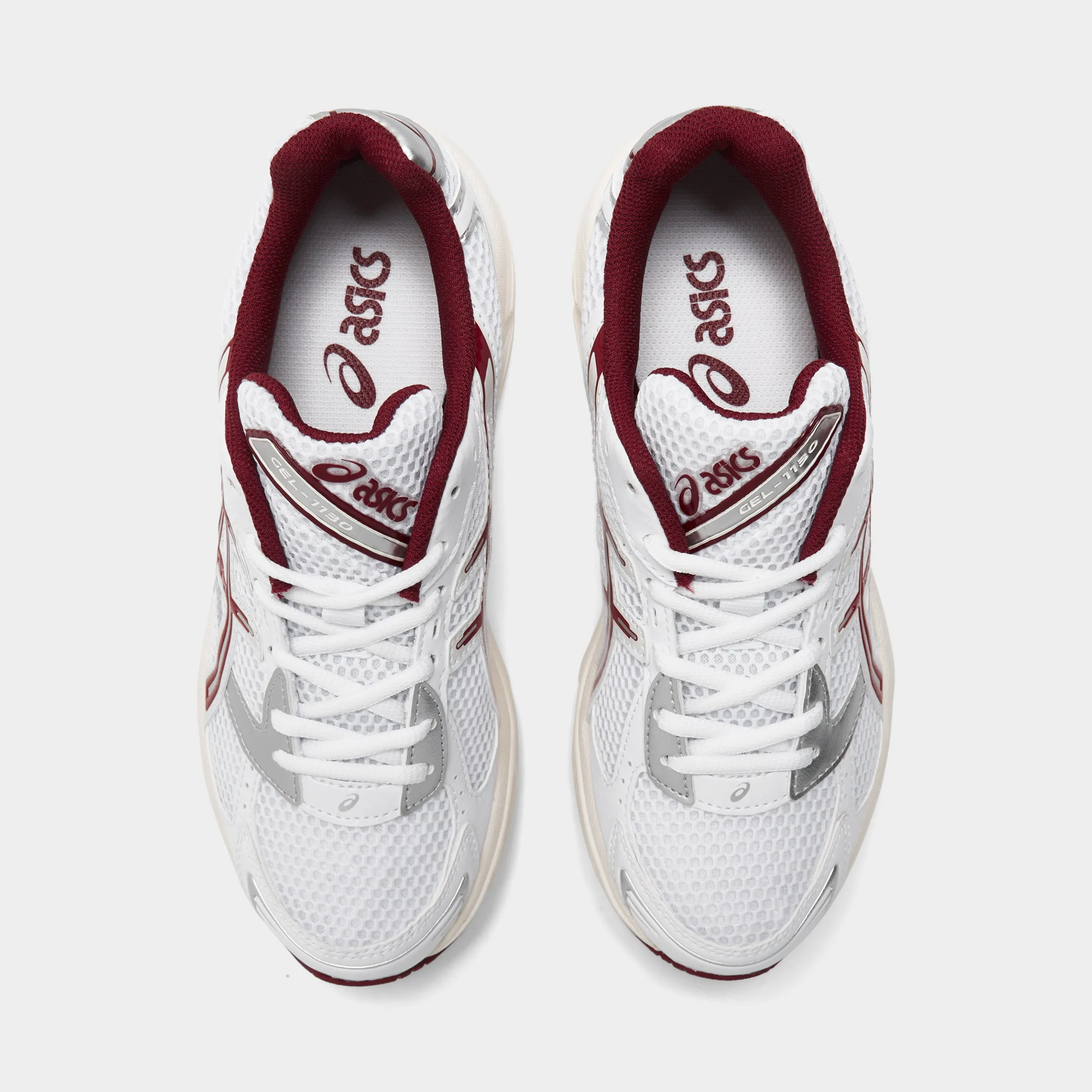 ASICS Chaussures Femme GEL-1130 Blanc / Dahlia Rouge