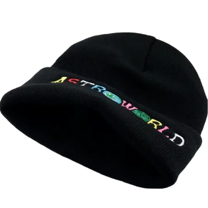 Astroworld Black Classic Beanie