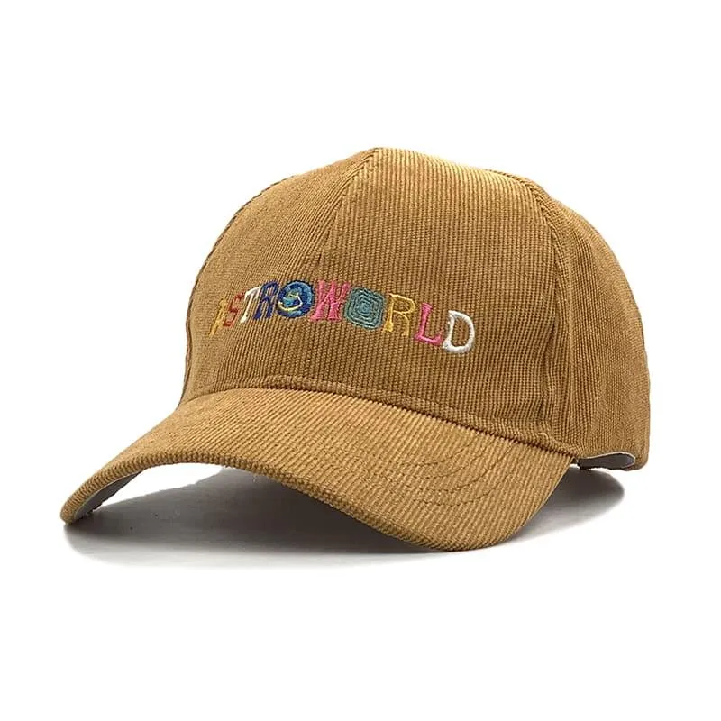 Astroworld Corduroy Baseball Cap