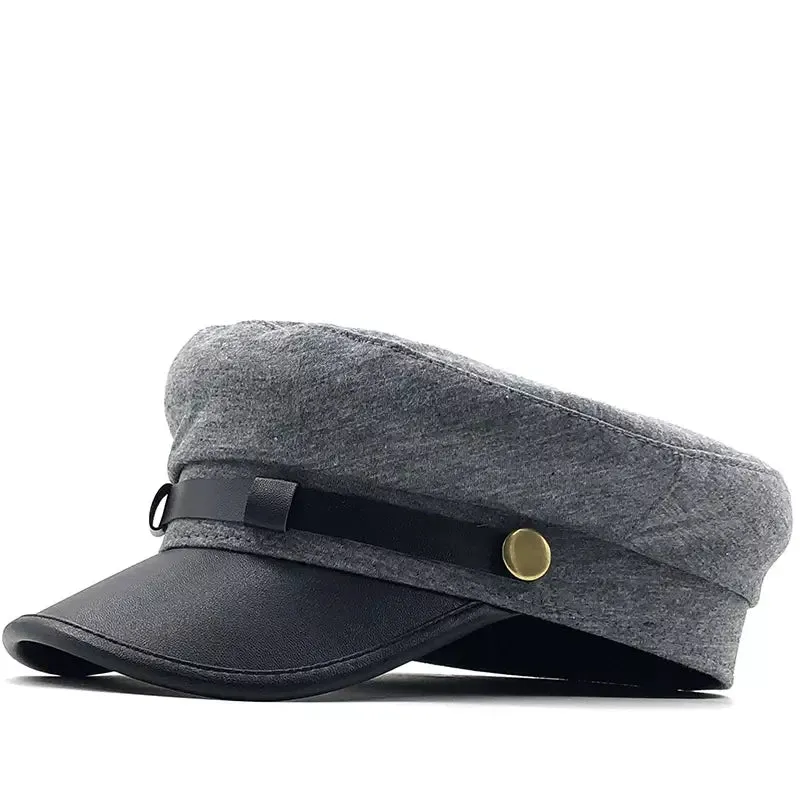 Astruc Leather Sailor Cap