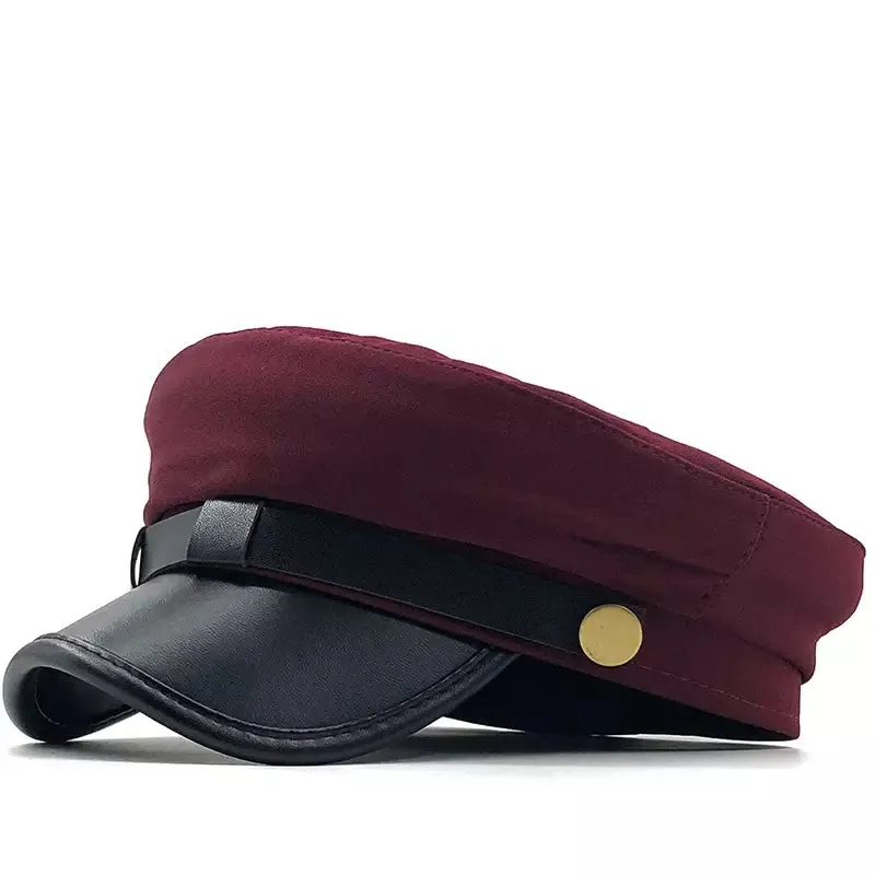 Astruc Leather Sailor Cap