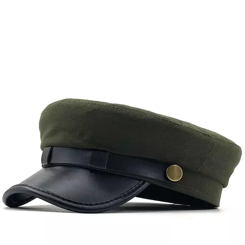 Astruc Leather Sailor Cap