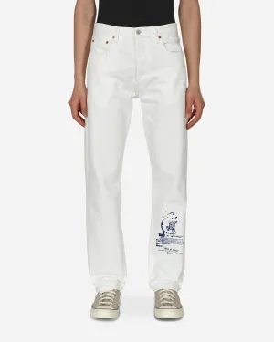 Atelier Reserv?? 1984 501 Jeans White Men's sweatshirt