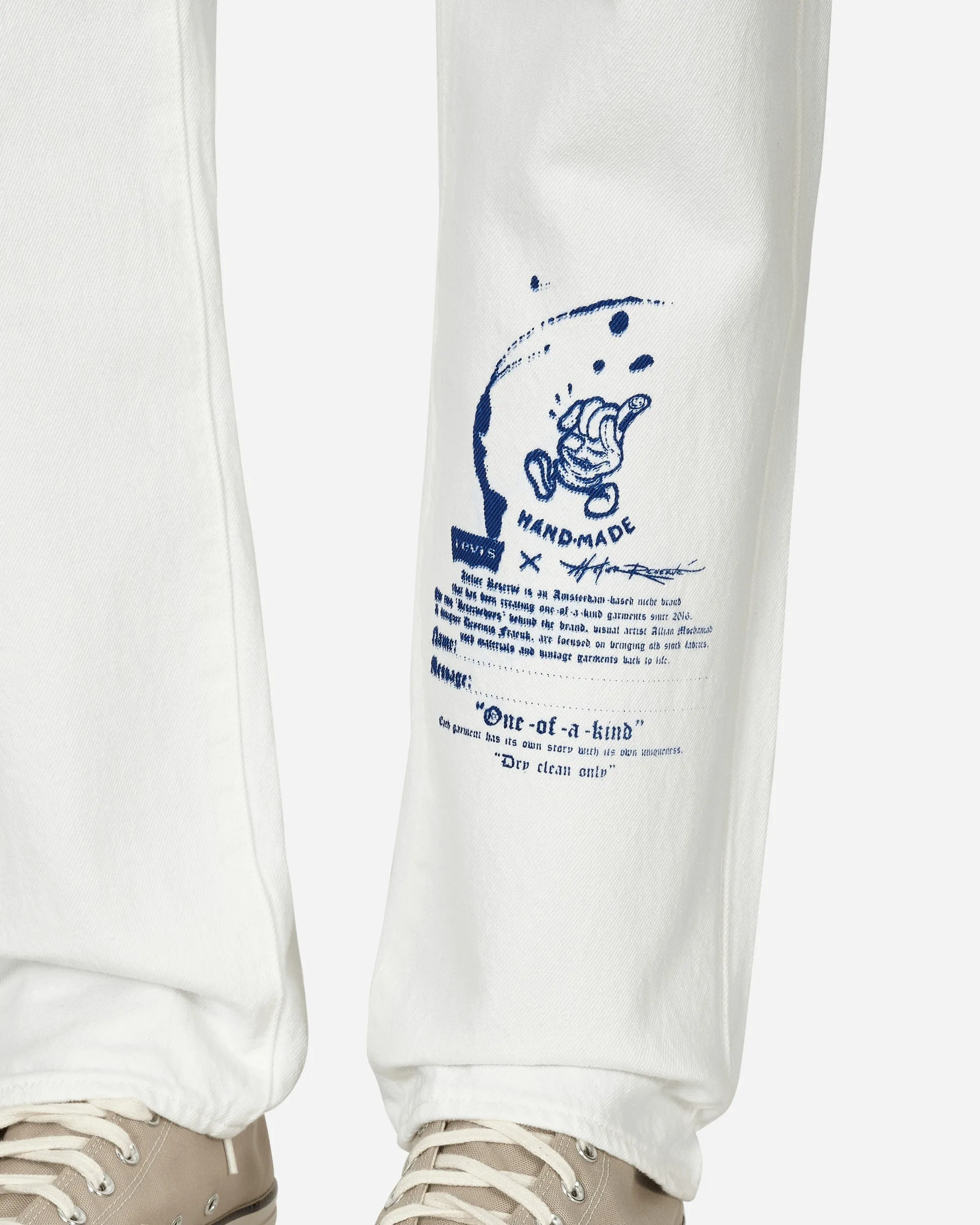 Atelier Reserv?? 1984 501 Jeans White