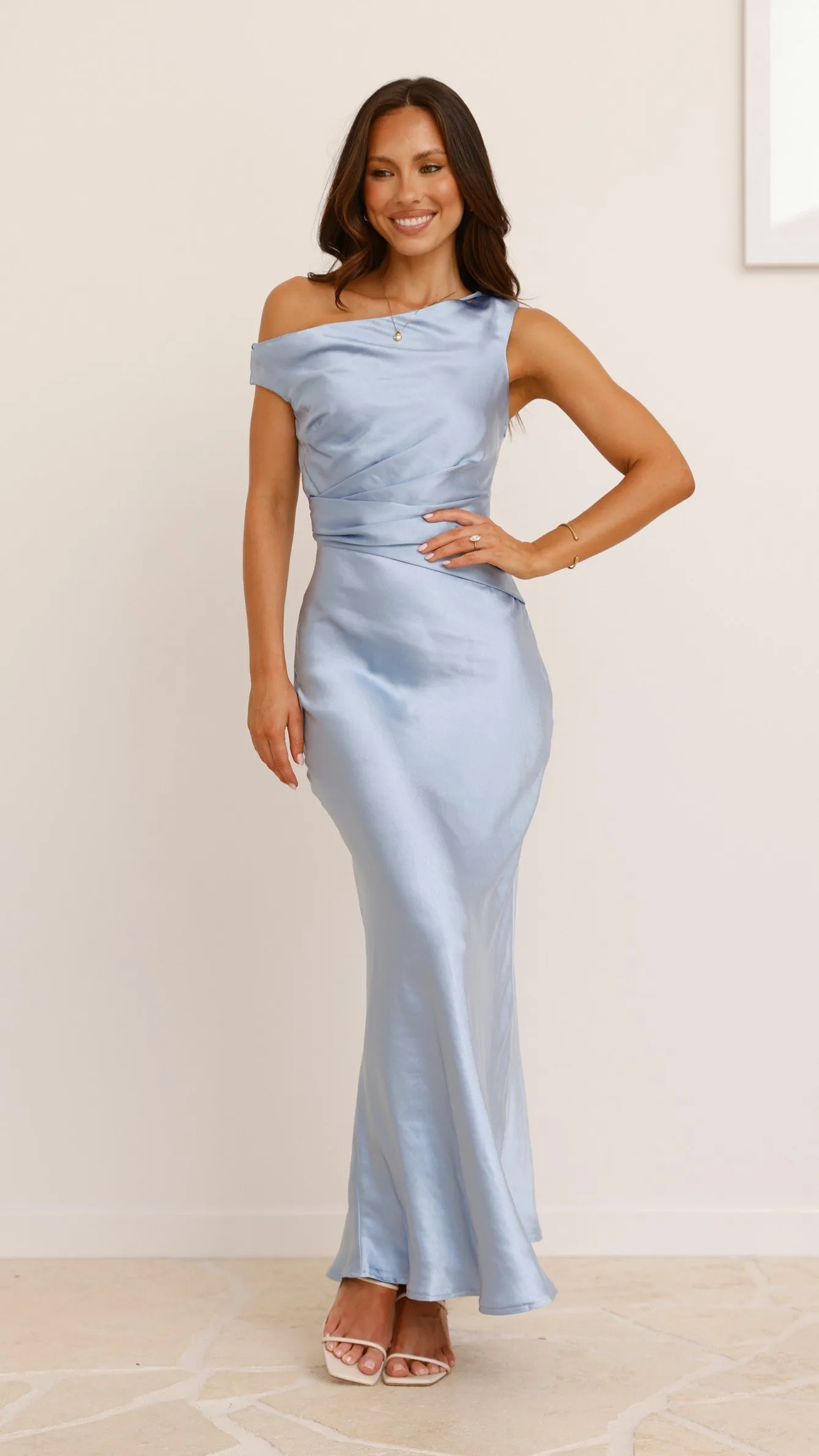 Auria Off Shoulder Maxi Dress - Blue,prom dresses,wedding guest dresses,homecoming dresses,bridesmaid dresses,cocktail dresses,women clothing,summer dresses,formal dresses,sundresses,mother of the bride dresses,quince clothing,bodycon dress,dress casual,dr