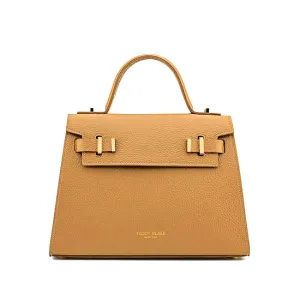 Ava  11" - Mocha Brown handle bags on sale