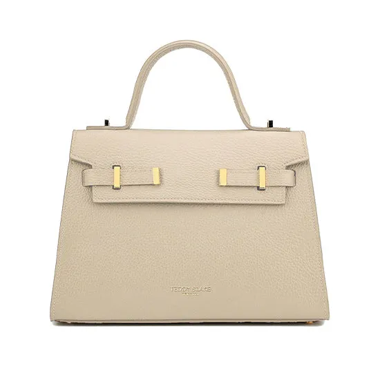 Ava  14" - Cream handle bags on sale
