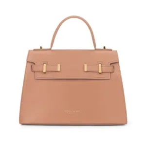Ava  14" - Dark Blush handle bags on sale