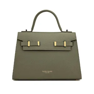 Ava  14" -  Olive Green handle bags on sale