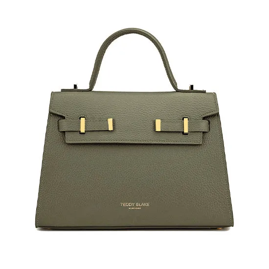 Ava  14" -  Olive Green handle bags on sale