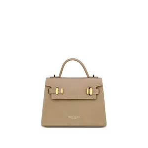 Ava  9" - Light Beige handle bags on sale