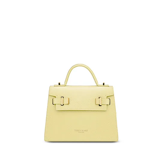 Ava  9" - Light Yellow handle bags on sale