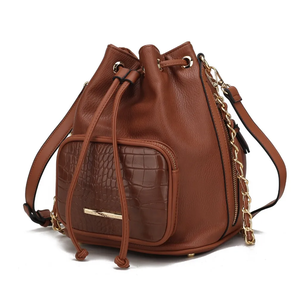 Azalea Bucket Shoulder Handbag for Women