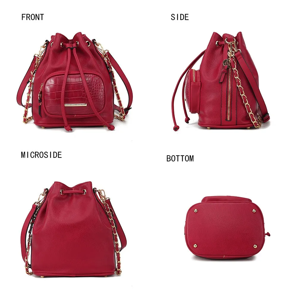 Azalea Bucket Shoulder Handbag for Women