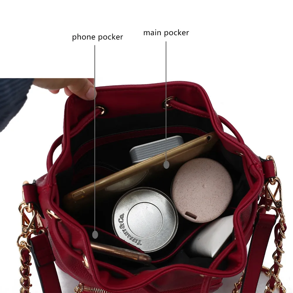 Azalea Bucket Shoulder Handbag for Women