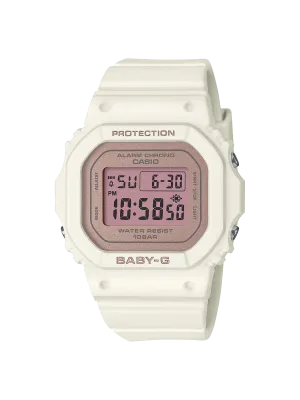 BABY-G Digital Spring Colours White Resin Band Watch BGD565SC-4D 