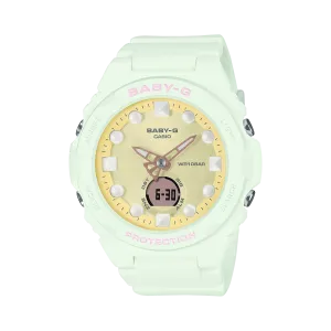 BABY-G DUO Holographic Green Resin Band Watch BGA320FH-3A 