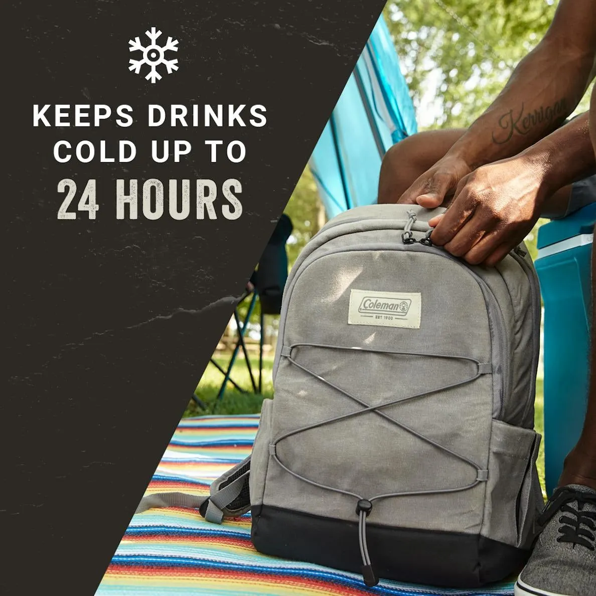 Backroads 30-Can Soft Cooler Backpack
