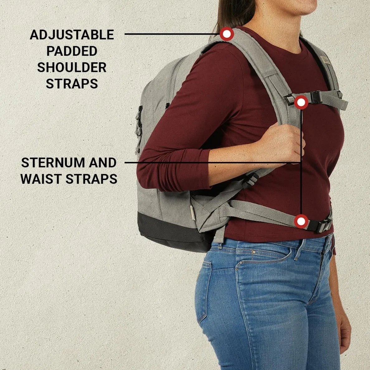 Backroads 30-Can Soft Cooler Backpack