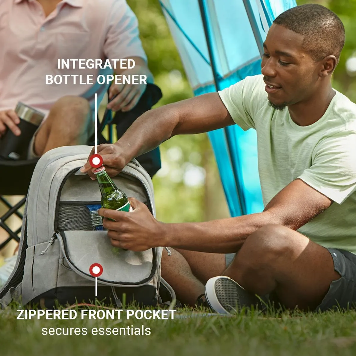 Backroads 30-Can Soft Cooler Backpack