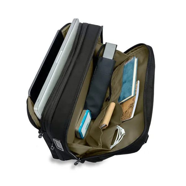 Sac Briggs Riley BRIEF MOYEN EXTENSIBLE // Noir