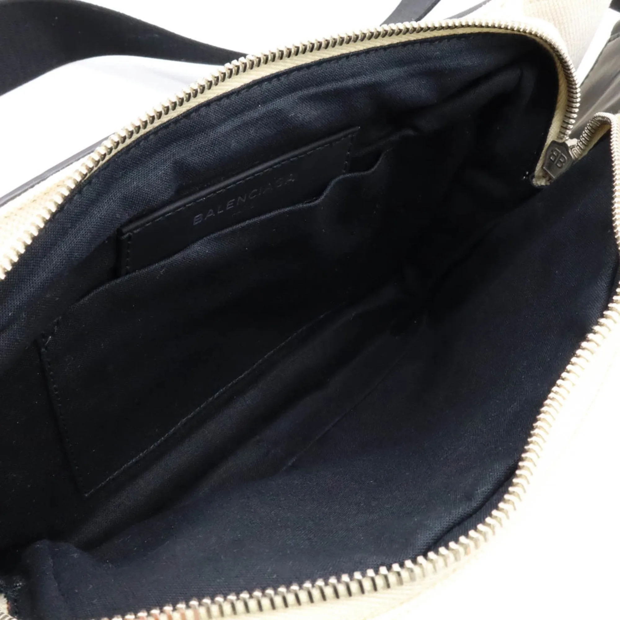 Balenciaga Canvas Leather Sling Bag (Pre-Owned)