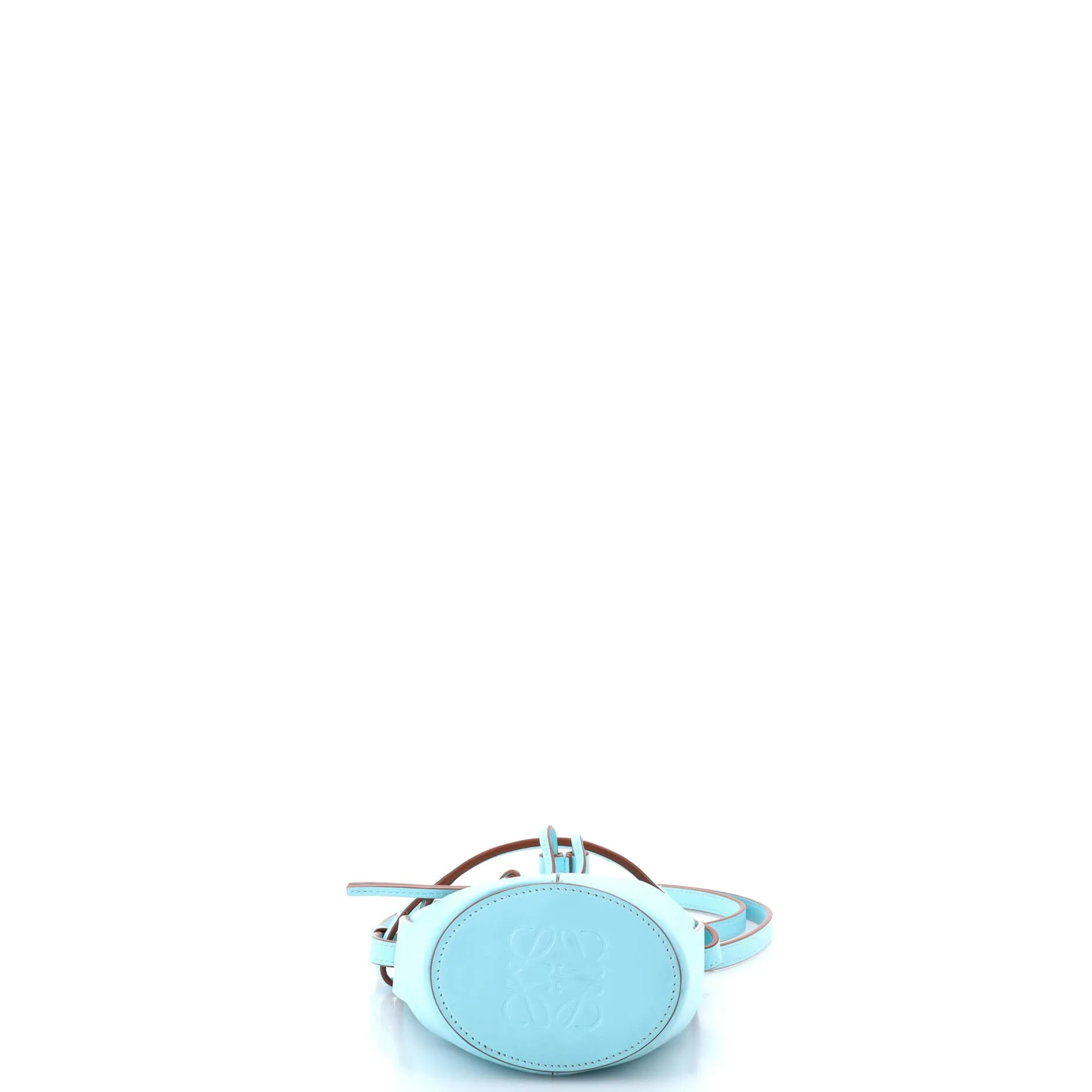 Balloon Bucket Bag Leather Nano