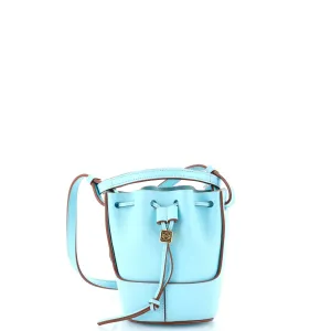 Balloon Bucket Bag Leather Nano stylish bucket bags