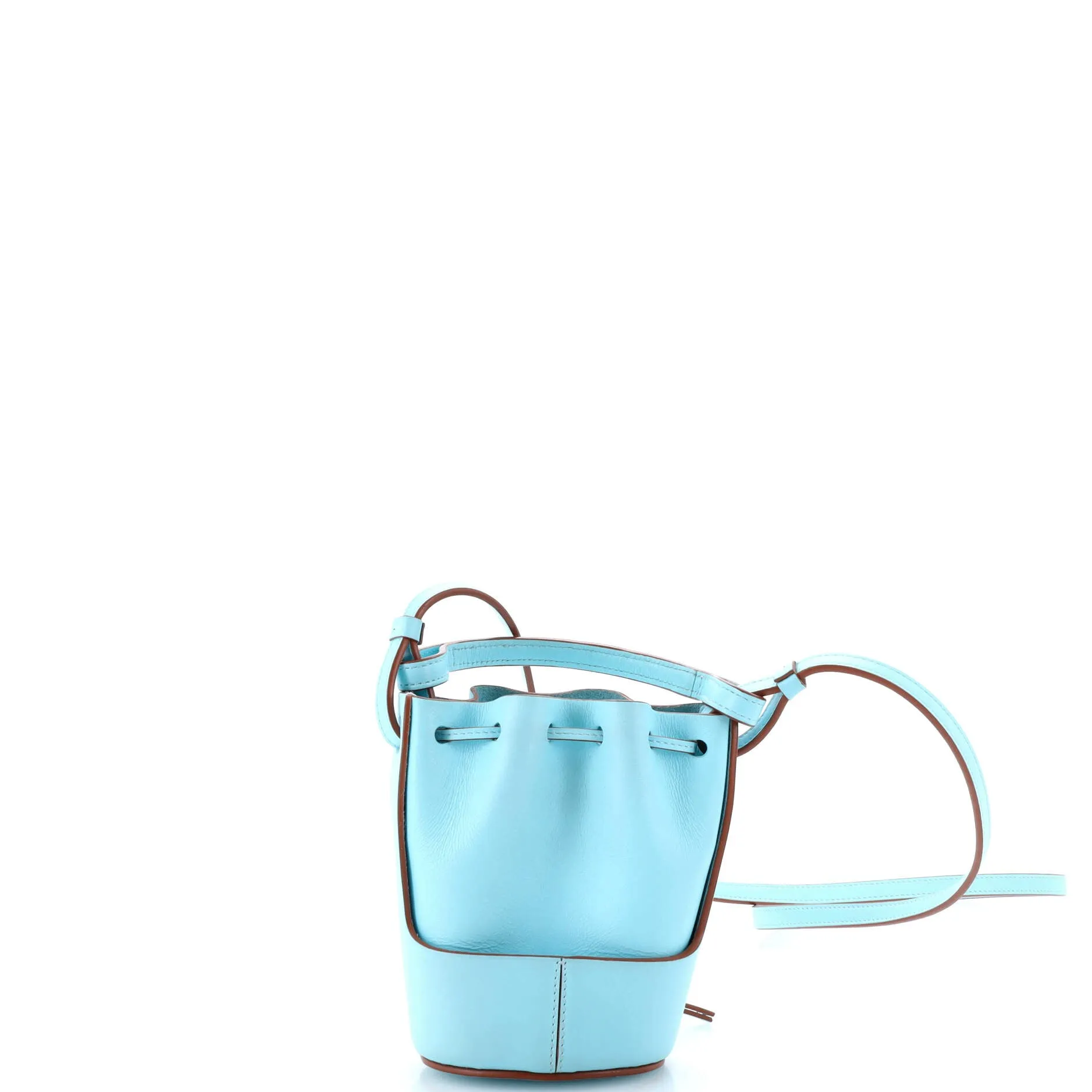 Balloon Bucket Bag Leather Nano