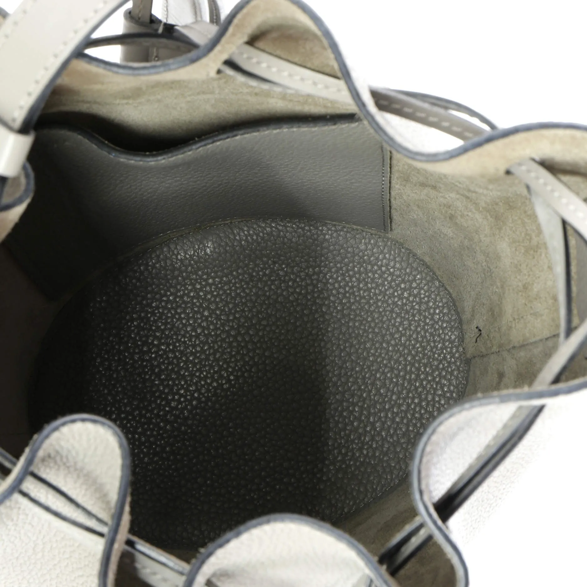 Balloon Bucket Bag Leather Small