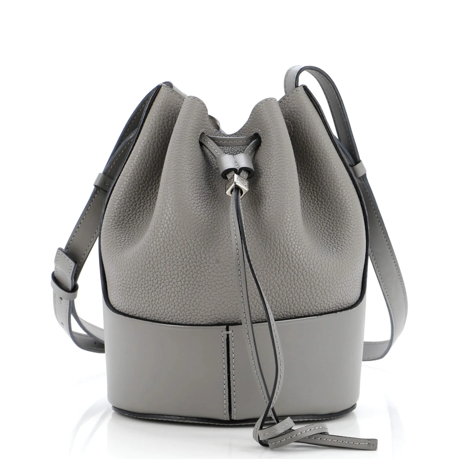 Balloon Bucket Bag Leather Small stylish bucket bags