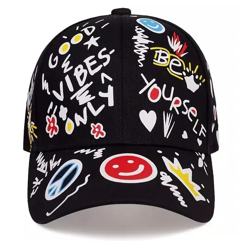 Be Yourself Graffiti Baseball Cap