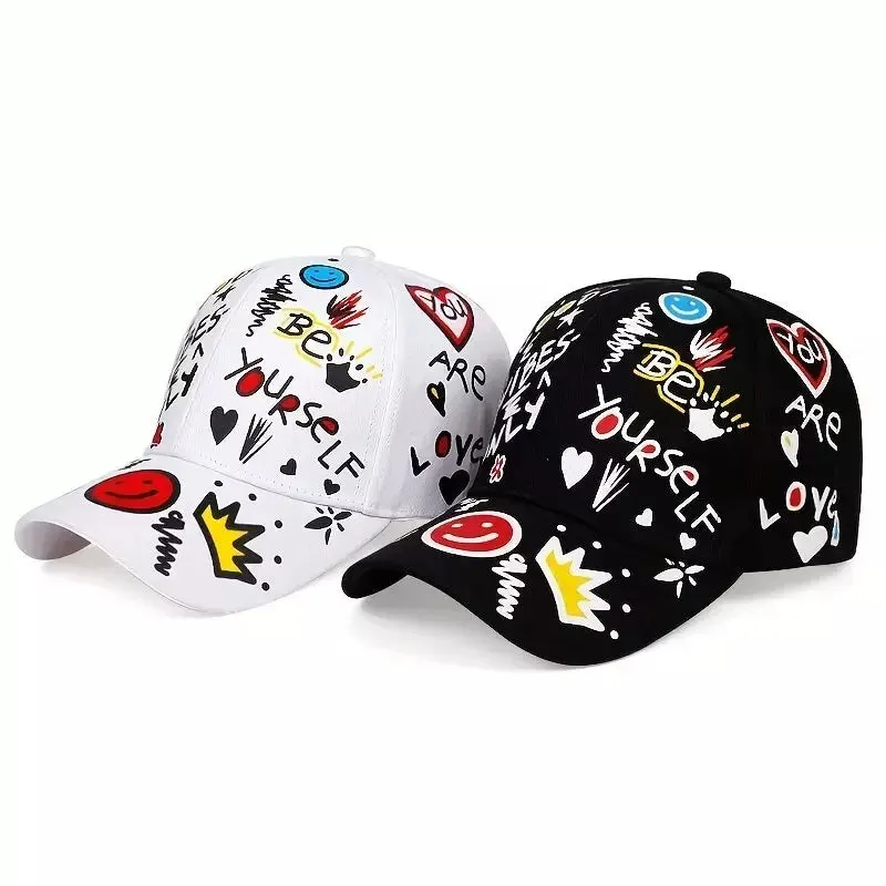 Be Yourself Graffiti Baseball Cap