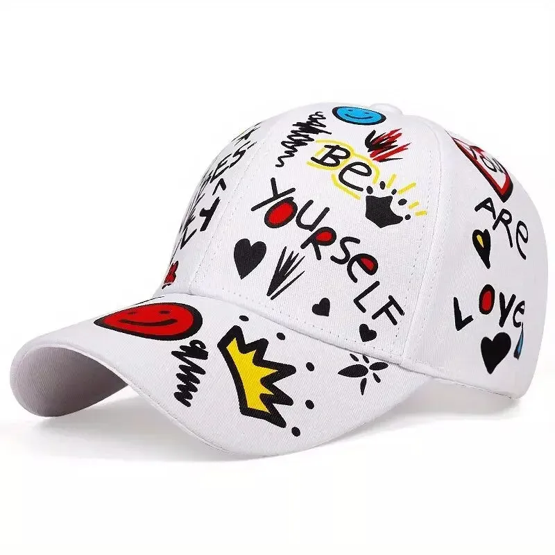 Be Yourself Graffiti Baseball Cap