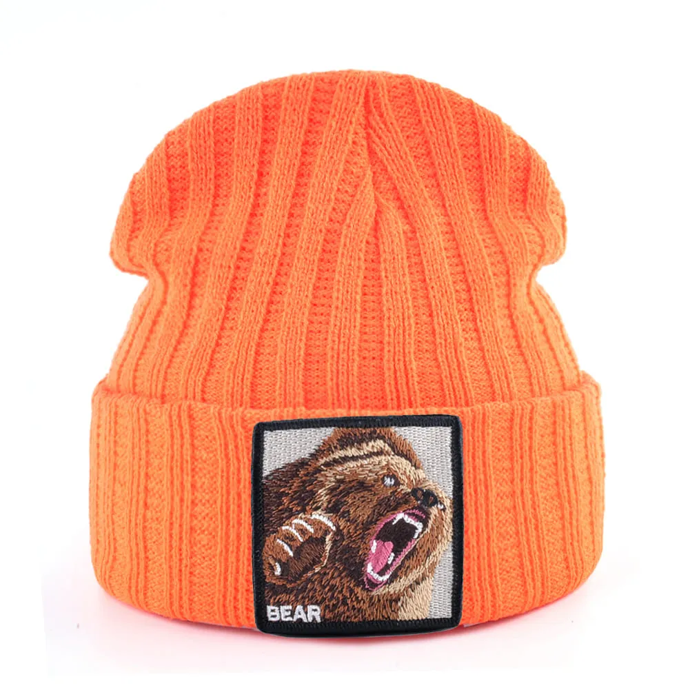 Bear Knitted Beanie